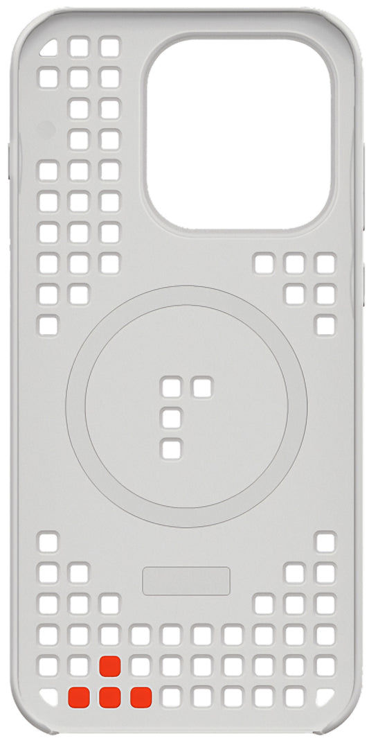 Capa para OnePlus 15, Padrão de Furos Magnético, Cinzento 5431102022