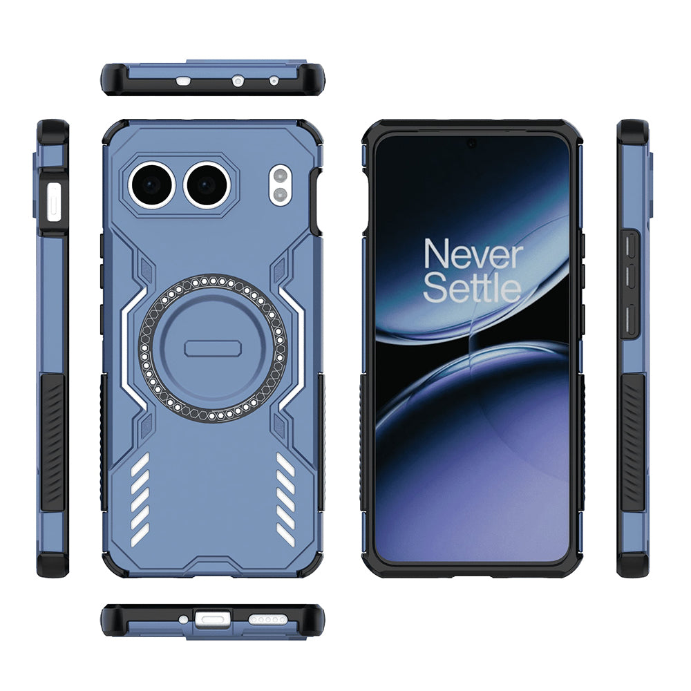 Capa MagSafe para OnePlus Nord 4, Techsuit, ArmorMag, Azul