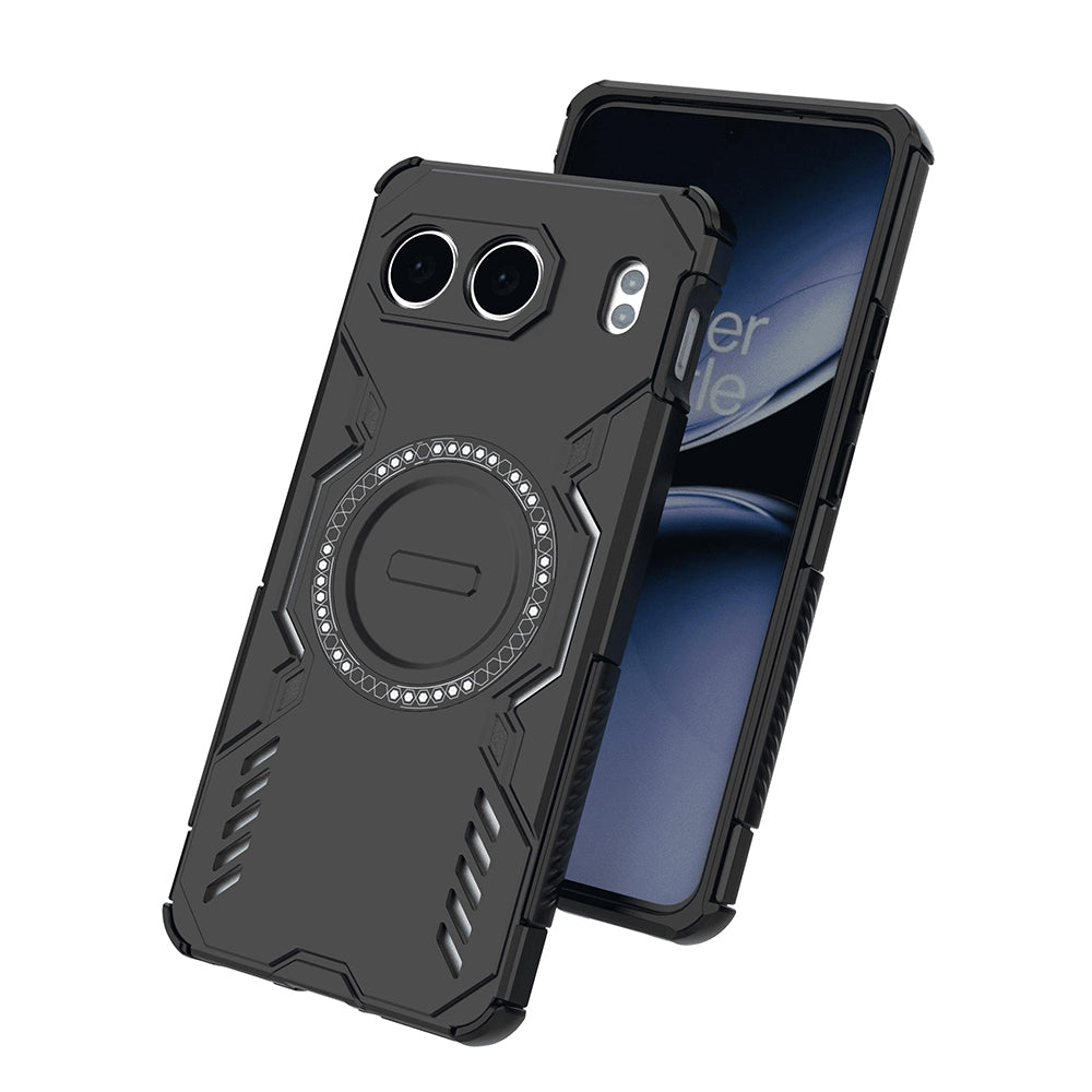 Capa MagSafe para OnePlus Nord 4, Techsuit, ArmorMag, Preta