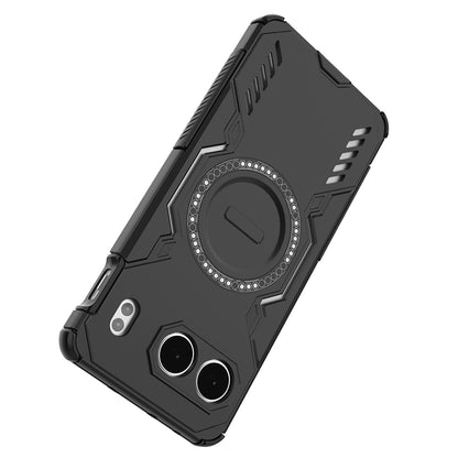Capa MagSafe para OnePlus Nord 4, Techsuit, ArmorMag, Preta