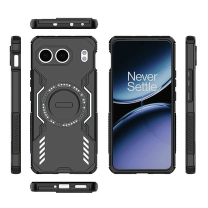 Capa MagSafe para OnePlus Nord 4, Techsuit, ArmorMag, Preta