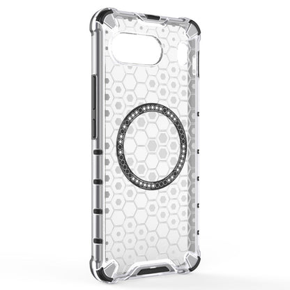 Capa MagSafe para OnePlus Nord 4, Techsuit, HoneyComb Shield, Branca