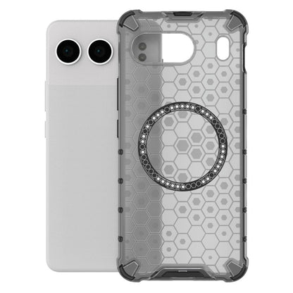 Capa MagSafe para OnePlus Nord 4, Techsuit, HoneyComb Shield, Preta