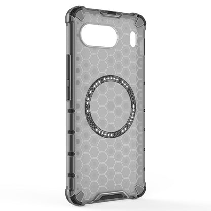 Capa MagSafe para OnePlus Nord 4, Techsuit, HoneyComb Shield, Preta