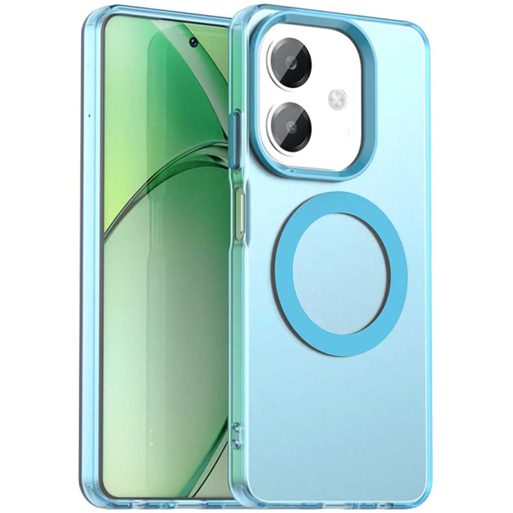 Capa MagSafe para Oppo A3 4G / A3 5G, Techsuit, CandyCase, Azul