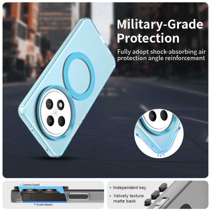 Capa MagSafe para Oppo A3 4G / A3 5G, Techsuit, CandyCase, Azul