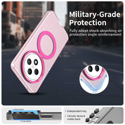 Capa MagSafe para Oppo A3 4G / A3 5G, Techsuit, CandyCase, Rosa