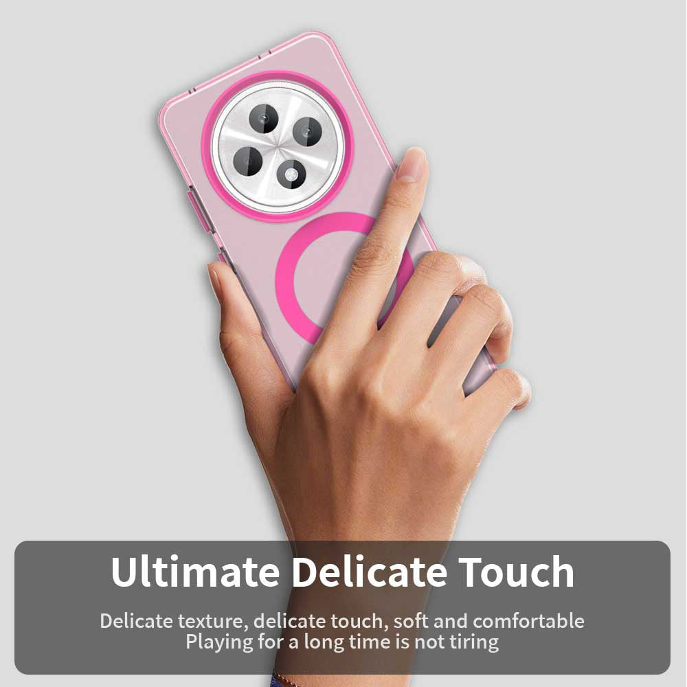 Capa MagSafe para Oppo A3 4G / A3 5G, Techsuit, CandyCase, Rosa