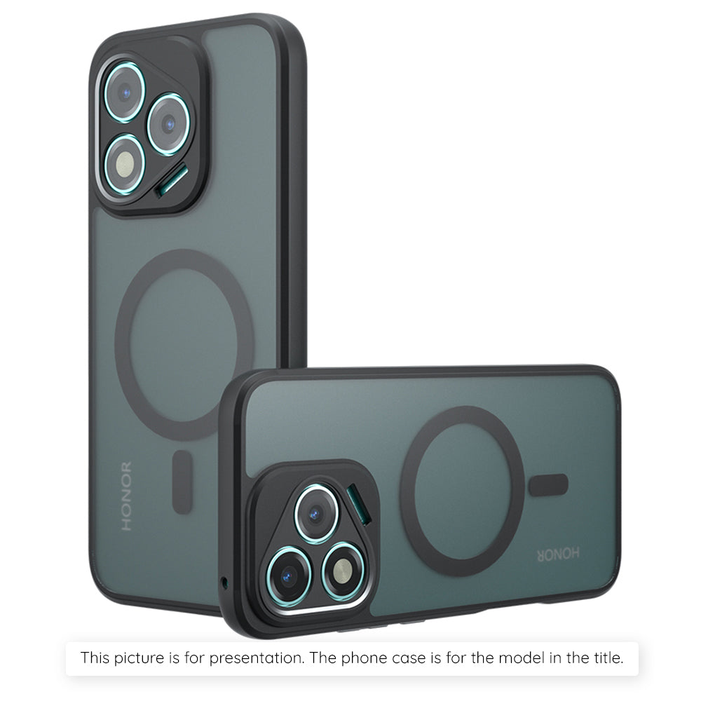 Capa MagSafe para Oppo A5 4G, Techsuit, PureFrost, Preto Satinado