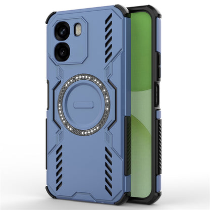 Capa MagSafe para Oppo A6 4G, Techsuit, ArmorMag, Azul