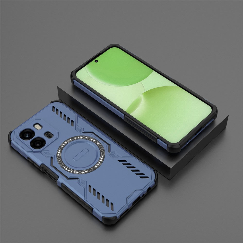 Capa MagSafe para Oppo A6 4G, Techsuit, ArmorMag, Azul