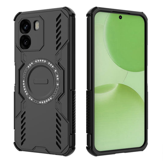 Capa MagSafe para Oppo A6 4G, Techsuit, ArmorMag, Preta
