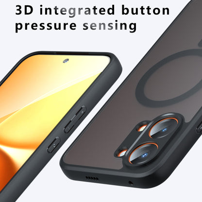 MagSafe Case for Oppo A6k 4G / A6x 4G / A6x, Techsuit, PureFrost, Matte Black