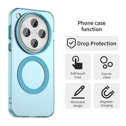 Capa MagSafe para Oppo Find X8 Pro, Techsuit, CandyCase, Azul
