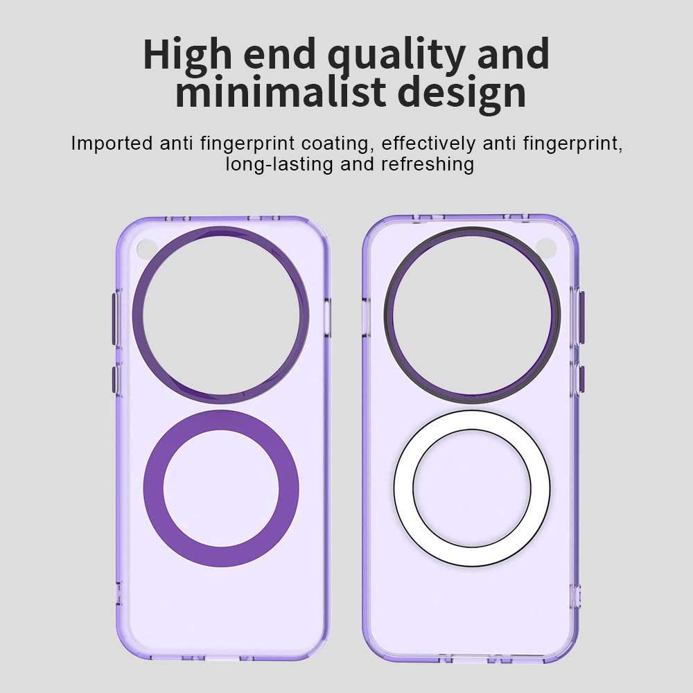 Capa MagSafe para Oppo Find X8 Pro, Techsuit, CandyCase, Roxo