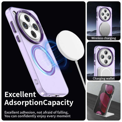 Capa MagSafe para Oppo Find X8 Pro, Techsuit, CandyCase, Roxo