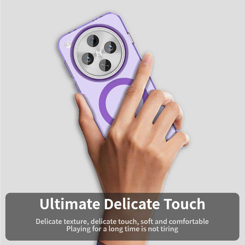 Capa MagSafe para Oppo Find X8 Pro, Techsuit, CandyCase, Roxo