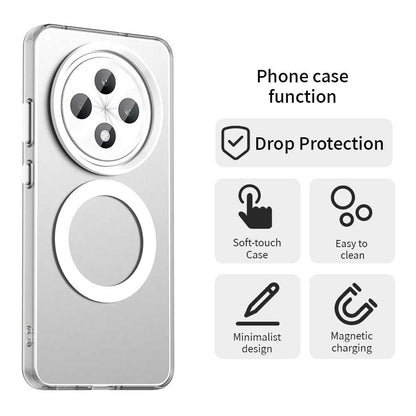MagSafe Case for Oppo Reno12 FS 5G / Reno12 FS 4G / Reno12 F 4G / Reno12 F, Techsuit, CandyCase, White