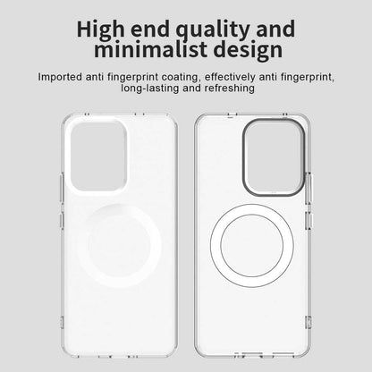 Capa MagSafe para Oppo Reno13 FS 5G / Reno13 F 4G / Reno13 F, Techsuit, CandyCase, Branca