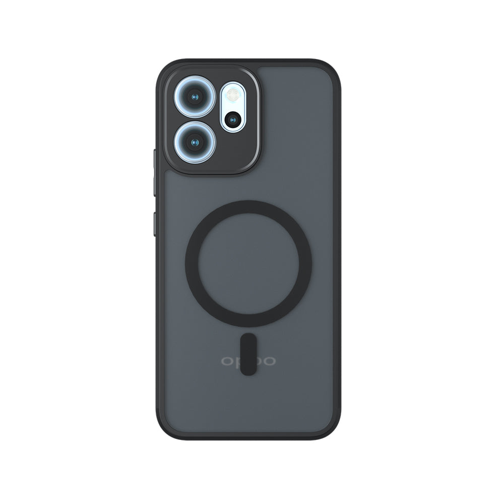 Capa MagSafe para Oppo Reno14 FS 5G / Reno14 F, Techsuit, PureFrost, Preto Satinado