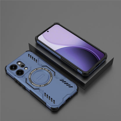 Capa MagSafe para Oppo Reno14 Pro, Techsuit, ArmorMag, Azul