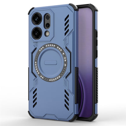 Capa MagSafe para Oppo Reno14, Techsuit, ArmorMag, Azul
