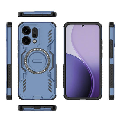 Capa MagSafe para Oppo Reno14, Techsuit, ArmorMag, Azul