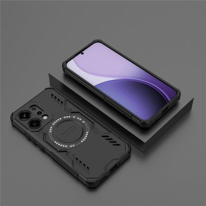 Capa MagSafe para Oppo Reno14, Techsuit, ArmorMag, Preta