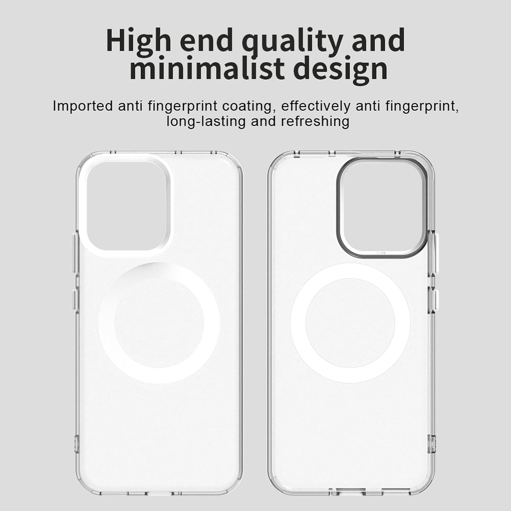 Capa MagSafe para Oppo Reno14, Techsuit, CandyCase, Branca