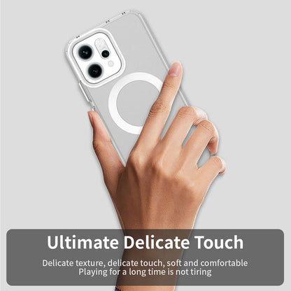Capa MagSafe para Oppo Reno14, Techsuit, CandyCase, Branca