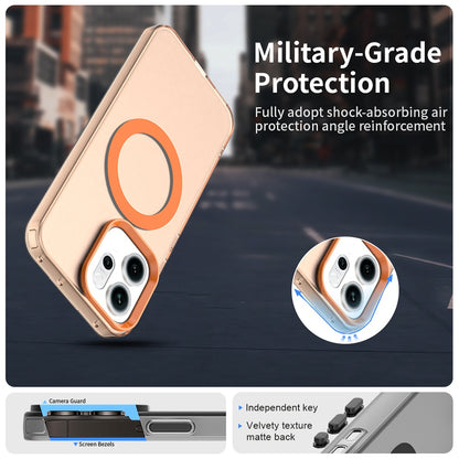 MagSafe Case for Oppo Reno14, Techsuit, CandyCase, Orange