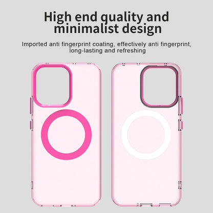 Capa MagSafe para Oppo Reno14, Techsuit, CandyCase, Rosa