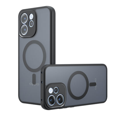 Capa MagSafe para Oppo Reno15 FS / Reno15 F, Techsuit, PureFrost, Preto Satinado