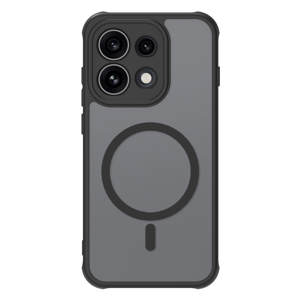 Capa MagSafe para Oppo Reno16 F / Reno16 FS, Techsuit, HaloFrost II, Preta