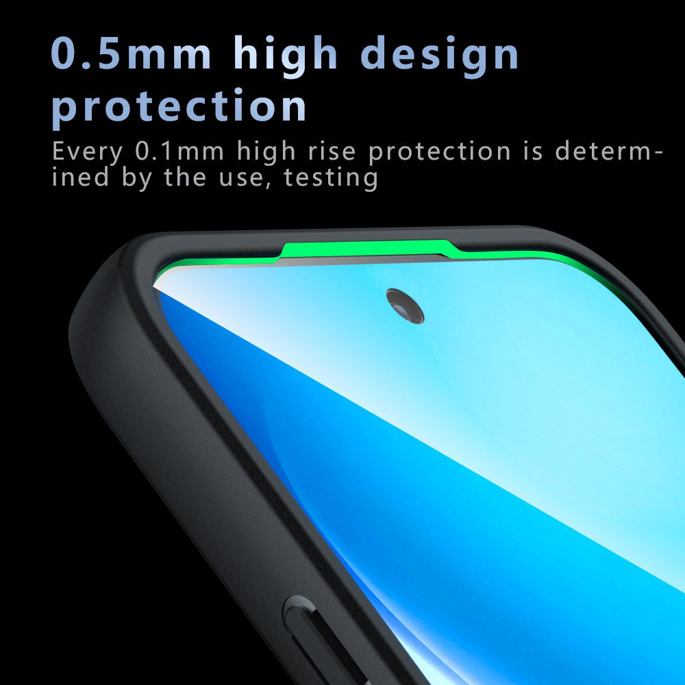 Capa MagSafe para Oppo Reno16 F / Reno16 FS, Techsuit, PureFrost, Preto Satinado