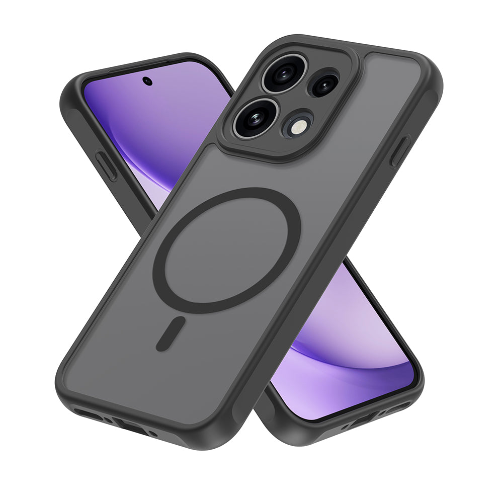 MagSafe Case for Oppo Reno16 Pro, Techsuit, HaloFrost II, Black