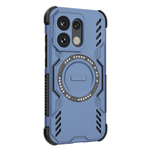Capa MagSafe para Oppo Reno16 / Reno16 Pro, Techsuit, ArmorMag, Azul