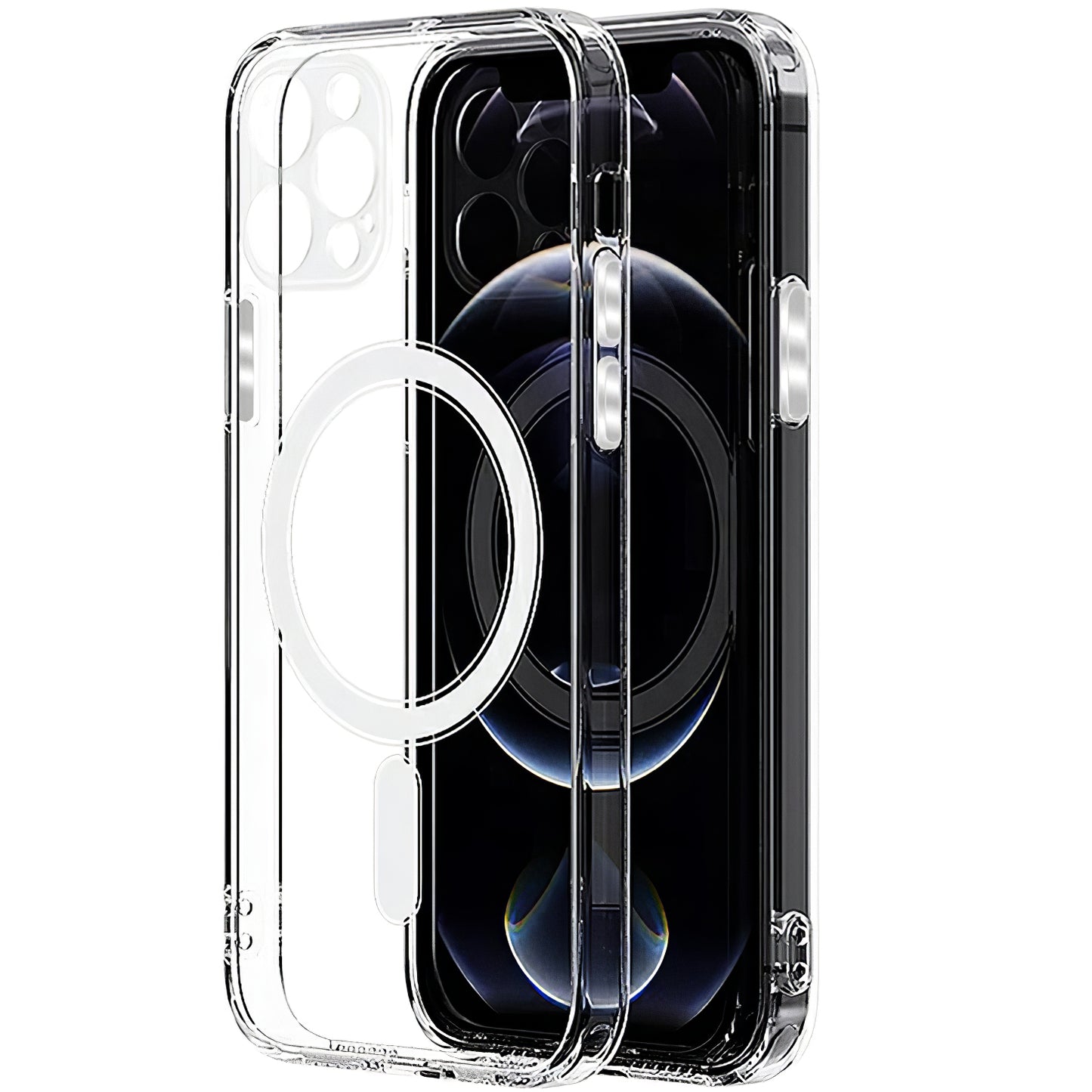 Capa MagSafe para Samsung Galaxy S24 Ultra S928, OEM, Transparente