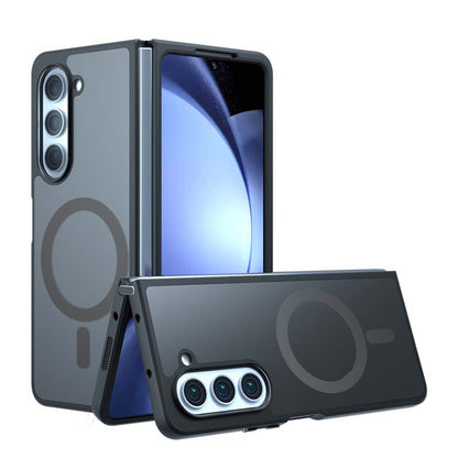 Capa MagSafe para Samsung Galaxy Z Fold6 F956, Techsuit, PureFrost, Preta