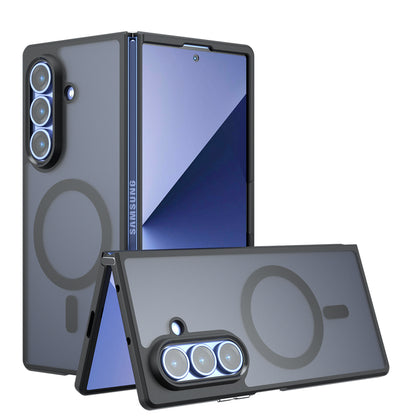 Capa MagSafe para Samsung Galaxy Z Fold7 F966, Techsuit, PureFrost, Preta