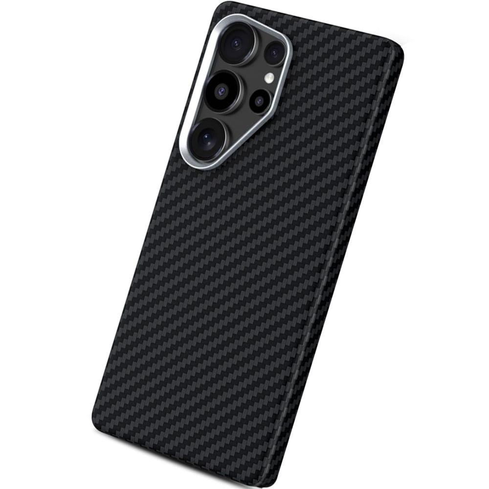 Capa MagSafe para Samsung Galaxy S25 Ultra S938, Tech-Protect, Ion Carbon, Preta