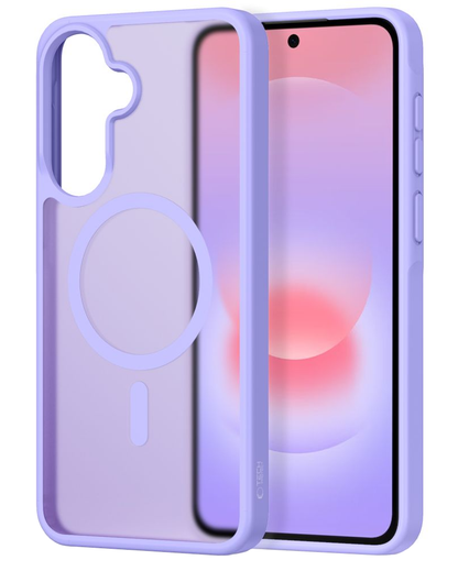 Capa MagSafe para Samsung Galaxy A37 5G / A56 A566 / A36 A366, Tech-Protect, Magmat, Roxo Mate