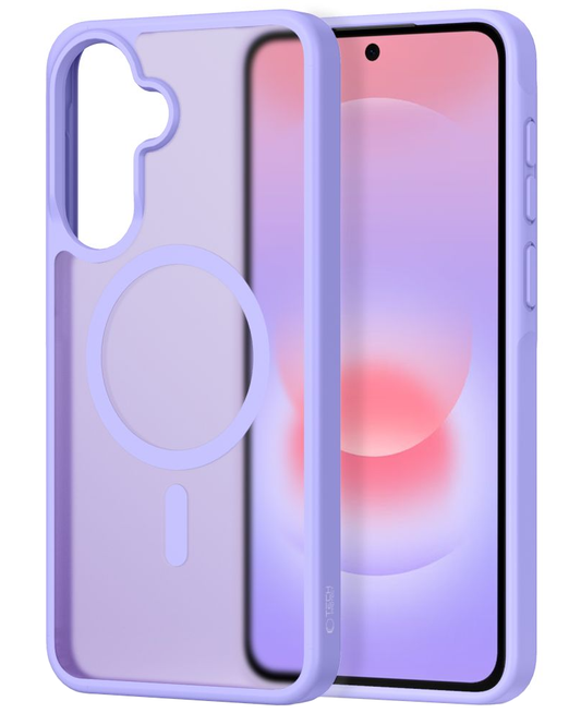 Capa MagSafe para Samsung Galaxy A37 5G / A56 A566 / A36 A366, Tech-Protect, Magmat, Roxo Mate