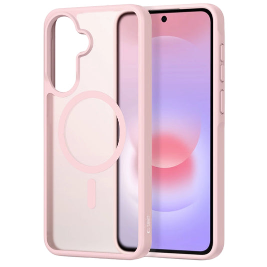 Capa MagSafe para Samsung Galaxy A37 5G / A56 A566 / A36 A366, Tech-Protect, Magmat, Rosa Mate