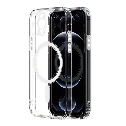 Capa MagSafe para Samsung Galaxy A57 5G, OEM, 1800 Gauss, Transparente