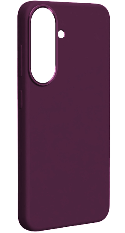 Capa MagSafe para Samsung Galaxy A57 5G, Etteri, Silicone Mag, Vinho