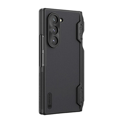 Capa MagSafe para Samsung Galaxy Z Fold6 F956, Nillkin, Super Frosted Shield com suporte para caneta, preto 