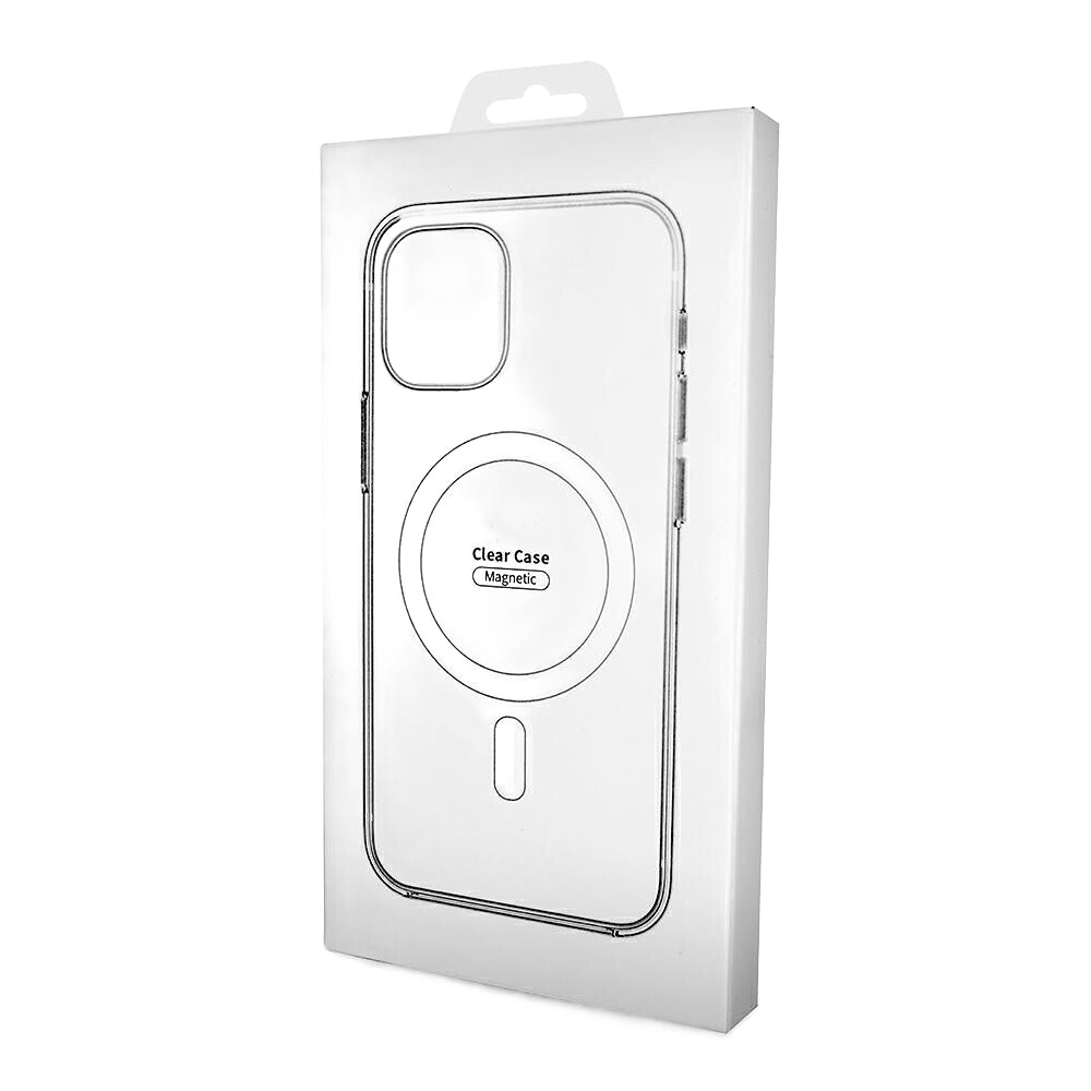 Capa MagSafe para Samsung Galaxy S26 S942, OEM, 1800 Gauss, Transparente