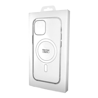 Capa MagSafe para Samsung Galaxy S26 S942, OEM, 1800 Gauss, Transparente