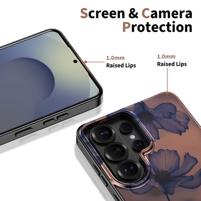 Capa MagSafe para Samsung Galaxy S26 Ultra S948, Tech-Protect, Lamano Velvet Night, Preta